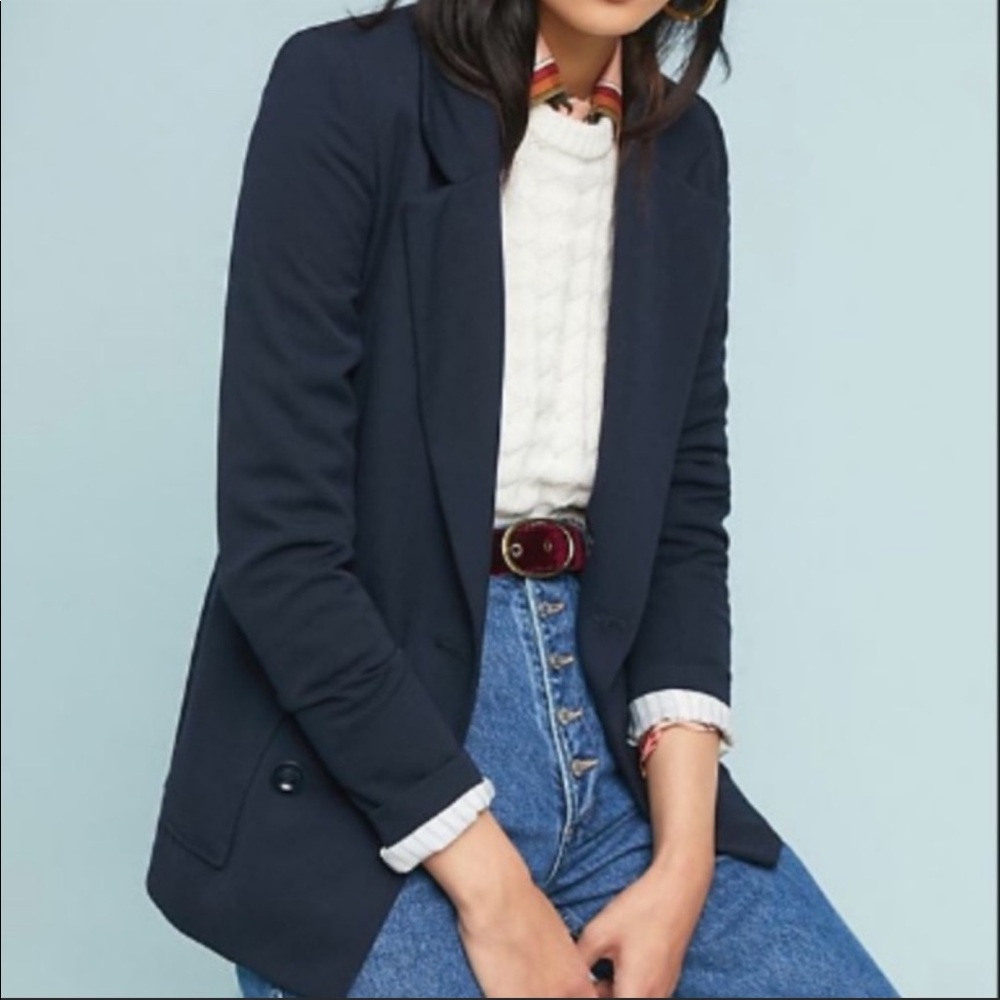 New with Tags McGuire Blazer in Navy Blue.